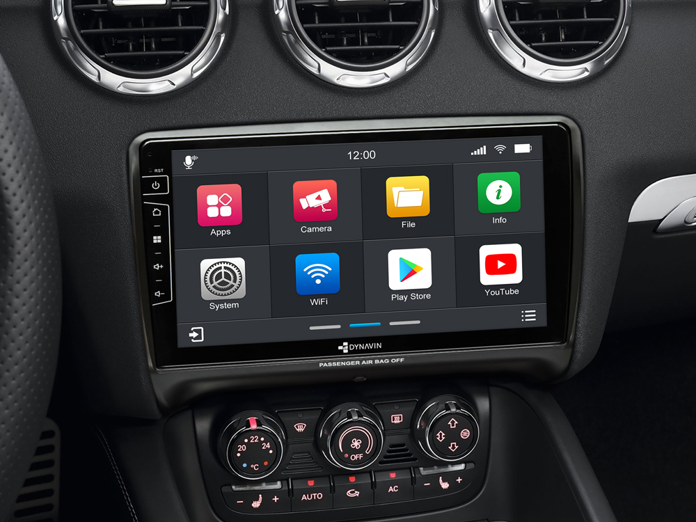 D9-TT Premium Flex Upgrade für Audi TT (8J) 2006-2014 durch die Dynavin 9 Premium FLEX