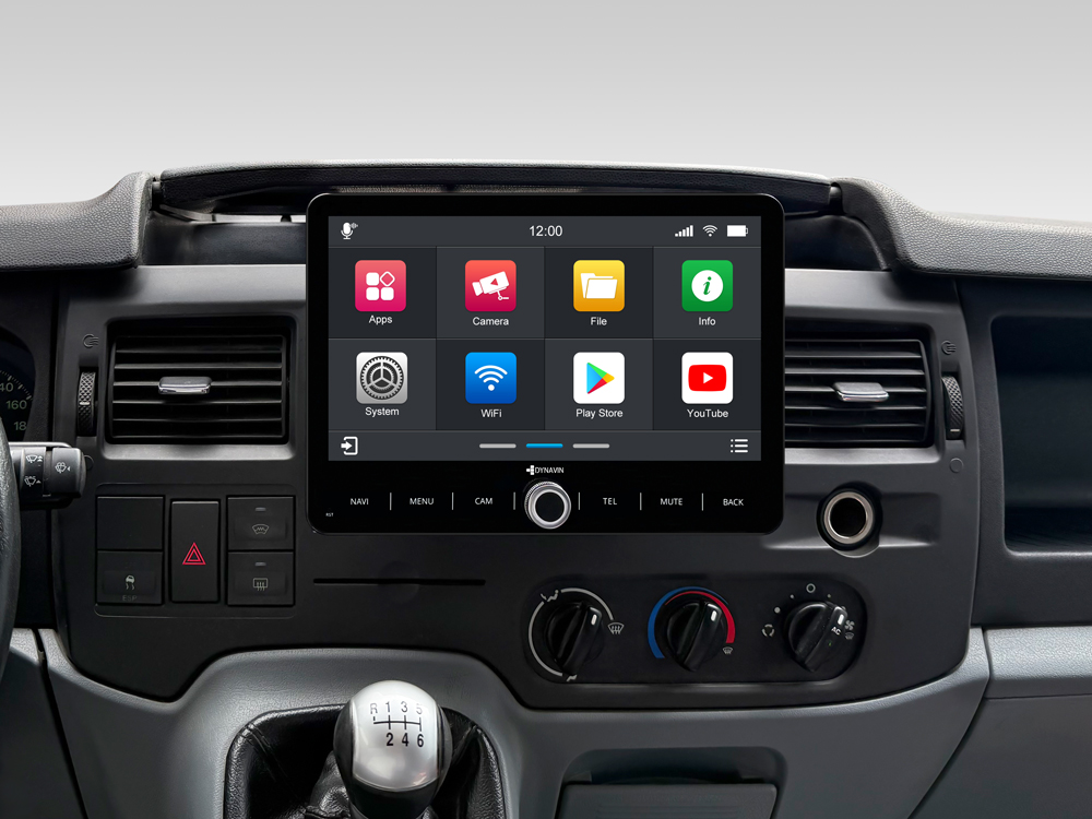 D9-TS06 Plus Flex – C Upgrade für Ford Transit 2006-2013 durch die Dynavin 9 Plus