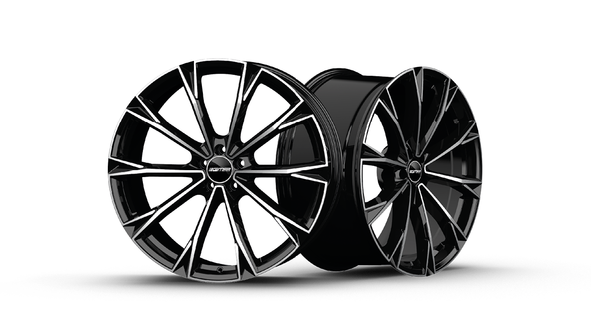 GMP Tonale Schwarz Diamantgeschliffen